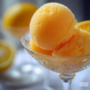 Sorbet à l'Orange