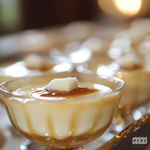 Panna Cotta au Caramel au Beurre Salé