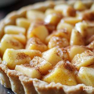 Tarte aux Pommes et à la Cannelle
