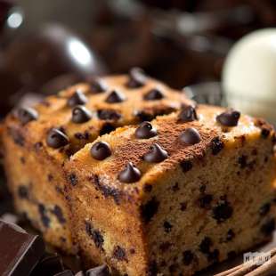 Quatre-Quarts aux Pépites de Chocolat et à la Cannelle