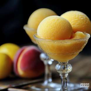 Sorbet aux Nectarines