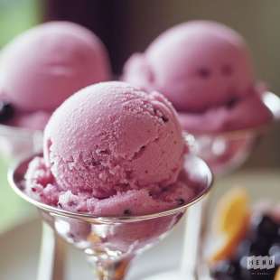 Sorbet Rose au Cassis