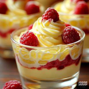 Mousse aux Citrons et Framboises