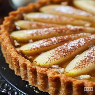 Tarte Poire Spéculoos