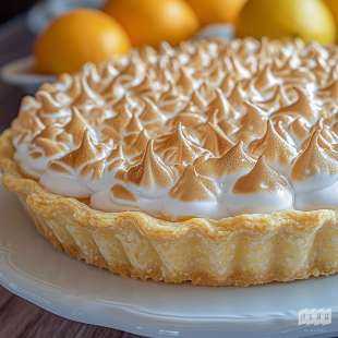 Tarte Citron Orange Meringuée