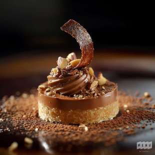 Tarte Chocolat et Praliné