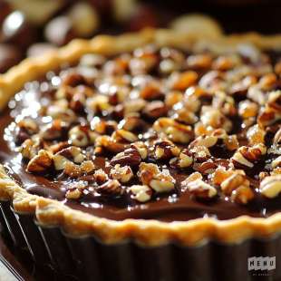 Tarte Noix Caramel Chocolat