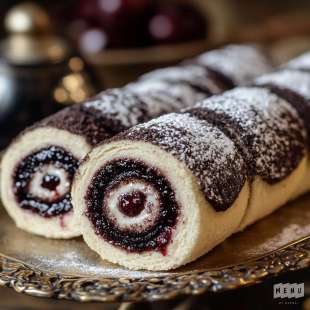 Biscuit Roulé Forêt Noire