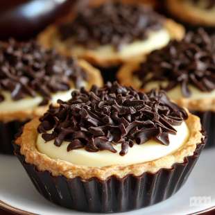 Tartelettes Frangipane et Chocolat