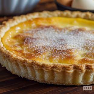 Tarte au Sucre et Amandes