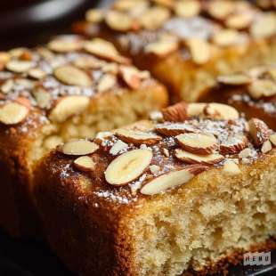 Quatre Quart aux Bananes et aux Amandes