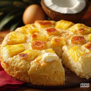 Quatre Quart des Îles à l'Ananas et à la Noix de Coco