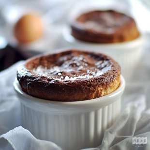 Soufflé Moelleux au Chocolat