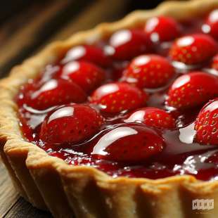 Tarte à la Crème de Fraises