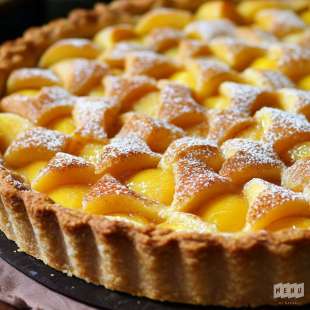 Tarte à la Nectarine et au Pain d'Épices