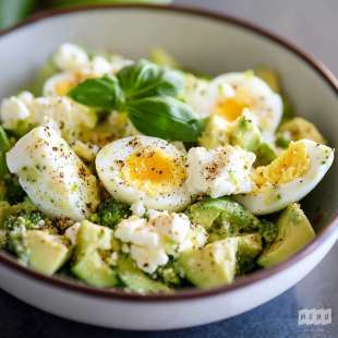 Salade d'Oeuf et Avocat