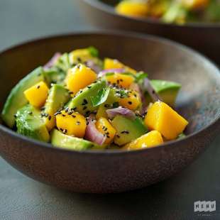 Salade d'Avocat et Mangue