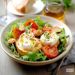 Salade de Chèvre Chaud au Miel