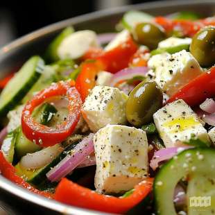 Salade Grecque du Printemps
