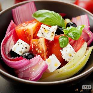 Salade d'Endives à la Tomate et Feta