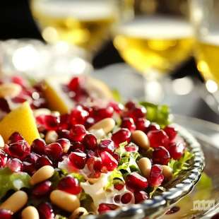 Salade, Grenade et Pignons de Pin