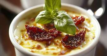 Crème Brûlée aux Tomates Séchées
