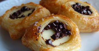 Roulé de Poires aux Pépites de Chocolat