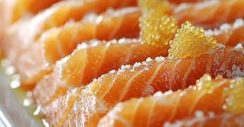 Saumon Gravlax au Soja et Yuzu (Préparation 1 Kg)