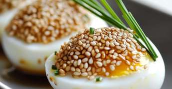 Oeuf Mariné Soja et Sésame