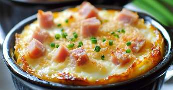 Oeuf Cocotte au Jambon