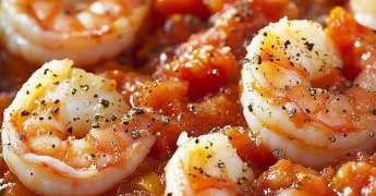 Crevettes à la Sauce Tomate Épicée