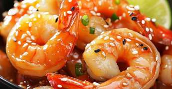 Crevettes à la Sauce Teriyaki