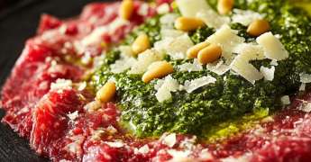 Carpaccio de Boeuf au Pesto