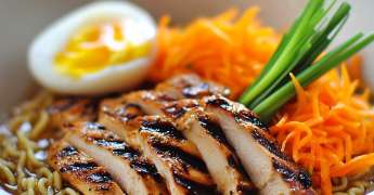 Ramen au Poulet Grillé