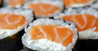 Maki Californien Saumon et Fromage à Tartiner
