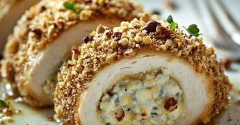 Cordon Bleu au Gorgonzola et Noisettes
