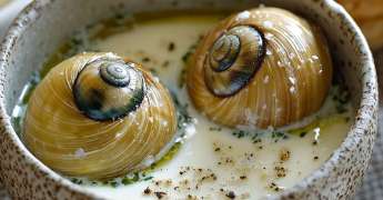 Cassolette d'Escargots à la Crème