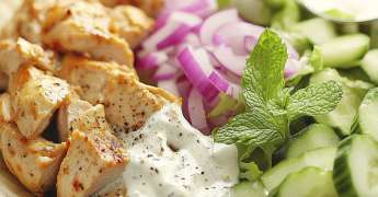 Döner Kebab (Poulet et Sauce Yaourt)