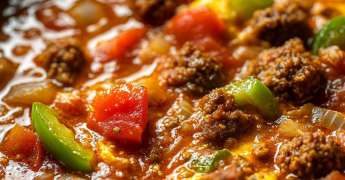 Chakchouka aux Merguez et Épices