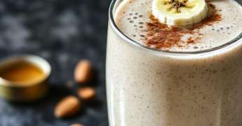 Smoothie Banane et Lait d'Amande