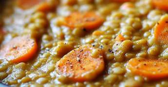 Dhal de Lentilles aux Carottes et Cumin