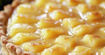 Tarte Fine à L’Ananas et Vanille