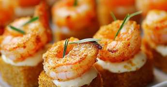 Cromesquis de Crevettes et Curry