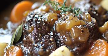 Joue de Boeuf Mijotée au Cidre