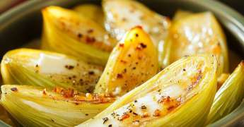 Endives Braisées à la Moutarde