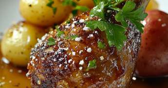 Cuisse de Canard Confite et Pommes de Terre Fondantes