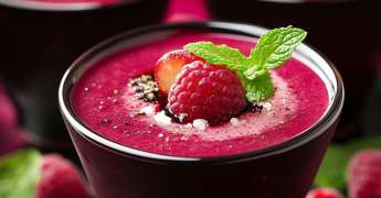 Gaspacho de Betteraves et Framboises