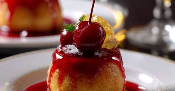 Baba au Vermouth Rouge, Cerises
