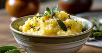 Purée de Pommes de Terre Infusée à la Sauge