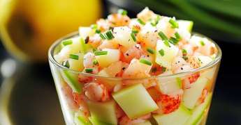 Tartare de Homard Céleri Pomme Verte